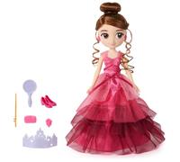 Wizarding World Harry Potter, set regalo Ballo del Ceppo con bambola Hermione Granger da 20 cm e 9 accessori per bambola, giocattoli per bambini dai 6 anni in su