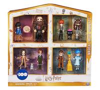 Wizarding World, Harry Potter - Set regalo per il 100° compleanno di WB con 8 statuette e 5 accessori per bambole