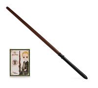 Wizarding World Official, Authentic 12-inch Spellbinding Draco Malfoy Wand with Collectible Spell Card, Kids’ Harry Potter Fancy Dress Role Play Toys for Ages 6 And up