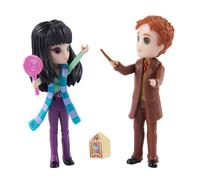 Wizarding World | Set Amicizia con personaggi George Weasley e Cho Chang | Bambole da 7.5cm | 2 accessori | Giocattoli per bambini dai 6 anni in su