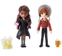 Wizarding World | Set Amicizia con personaggi Ron Weasley e Calì Patil | Bambole da 7.5cm | 2 accessori | Giocattoli per bambini dai 6 anni in su