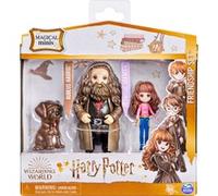 Wizarding World , Set Amicizia Hermione e Rubeus Hagrid con Thor, bambole articolate 7.5cm, collezione Harry Potter - dai 5 anni