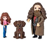 Wizarding World , Set Amicizia Hermione e Rubeus Hagrid con Thor, bambole articolate 7.5cm, collezione Harry Potter - dai 5 anni