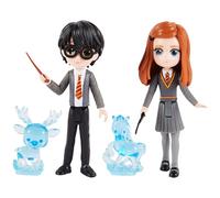 Wizarding World, Set Amicizia Patronus di Harry Potter e Ginny Weasley con 2 bambole articolate e 2 animali Patronus, collezione Harry Potter, giocattoli per bambini dai 5 anni in su