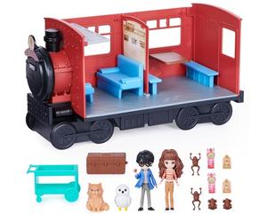 Wizarding World | Treno Hogwarts Express di Harry Potter| Set di gioco con 2 personaggi e 10 accessori | Harry Potter e Hermione Granger | Giocattoli per bambini dai 6 anni in su