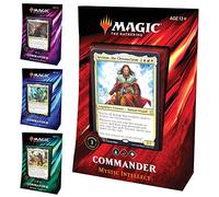 Wizards of the Coast MTG - Commander 2019 Deck Display (4 Decks) - English