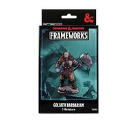 WizKids D&D Frameworks: Golia Barbarian Male - Non verniciato e smontato