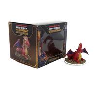 WizKids D&D Icons of The Realms: 50th Anniversary - Classic Red Dragon Boxed Miniature | Figura di Dungeons and Dragons