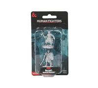 WizKids Le meravigliose miniature di D&D Nolzur: miniature di sotterranei e draghi non verniciati di combattenti umani
