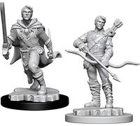 Wizkids Games- Dungeons & Dragons: Nolzur's Marvelous Unpainted Miniatures Draghi Boardgame, Male, 213125