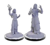 WizKids D&D Nolzur's Marvelous Miniatures: Miniature non dipinte di Elf Wizards Dungeons and Dragons
