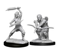 WizKids D&D Nolzur's Meravigliose miniature non verniciate Shifter Wildhunt Rang