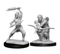 WizKids D&D Nolzur's Meravigliose miniature non verniciate Shifter Wildhunt Rang