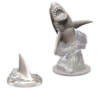 WIZKIDS Deep Cuts Miniature Non Verniciate Squalo (Confezione Da 6)