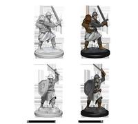 Wizkids Dungeons & Dragons Pathfinder Deep Cuts Unpainted Miniatures Infantrymen