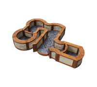 WizKids Fantasy Terreno Expansion Pack - 2.5cm Town & Villaggio Angoli & Nuovo