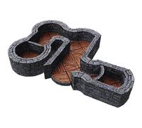 WizKids Games WarLock Tiles Expansion Pack 1 pollice. Espansione angoli e curve