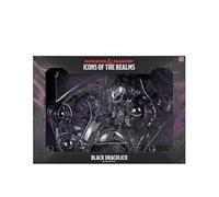 WizKids D&D Icons of The Realms: Black Dracolich Boxed Miniature | Preverniciato | Figura di Dungeons & Dragons