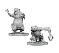 Wizkids Pathfinder Battles Deep Cuts Boggard Scout e Castoroides Miniature