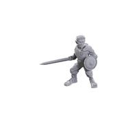 WizKids Ruolo critico Miniature non verniciate: Orym, of The Air Ashari & Fresh Cut Grass | Miniature non verniciate | Onda 23