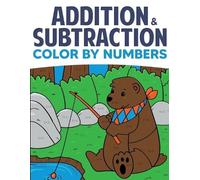Wizo Learning Addition & Subtraction Color By Numbers (Tascabile)