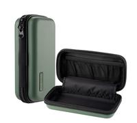 WIZONER Custodia per rasoio elettrico, borsa da viaggio per rasoio, organizer per tagliacapelli, custodia rigida per rasoio Meridian, solo custodia (verde)