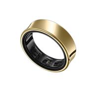 Wizvox 2025 Smartring Anelli per Uomini e Donne Con Frequenza Cardiaca, SpO2, Monitoraggio Del Sonno, Contatore Di Passi E Calorie, Smart Ring IPX8 Impermeabile Android iOS R71104,Gold-12#
