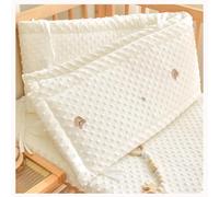 Wizvox Protettore - Morbido,Traspirante Strisce Di Bordo Fisse Facile Da Installare,Protezione Completa Barriera Del Sonno Per Prevenire Le Collisioni Con Gli Animali Domestici,70x28cm