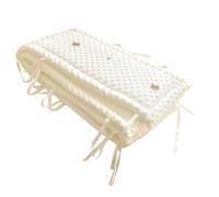 Wizvox Rivestimento Per Telaio Letto - Morbido,Traspirante Barriera Del Sonno Facile Da Installare,Protezione Completa Bordo Del Buffer Per Prevenire Le Collisioni Con Gli Animali Domestici,70x28cm