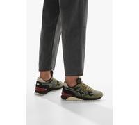WIZZ SCARPA SNEAKERS UOMO W6YZ YAK-M SUEDE NYLON STRONG MILITARE BLACK BEIGE NEW