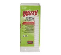 WIZZY Ovatta Lucidante, Cotone Idrofilo per Lucidatura Auto, Ideale per Applicare e Rimuovere Paste e Cere, 100% Cotone, 200g