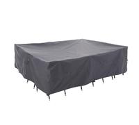 WJ-X3 Set di coperture per mobili da giardino extra large impermeabili, copertura per tavolo da esterno resistente, copertura per set sezionale per prato anti-sbiadimento, resistente al vento e