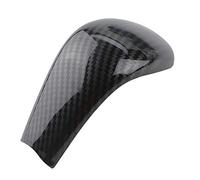 WJBABJ Copertura Decorativa per Auto Auto Gear Head Shift Knob Cover Gear Shift Maniglia Collari a Sfera per Nissan X-Trail XTrail T32 Rogue 2014-2020 At Trim Trim (Color : Black)