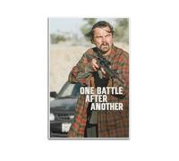 WJCSZS Stampa artistica da parete su tela di alta qualità, motivo: "One Battle After Another" (3) con paesaggio, paesaggio urbano e film classico, decorazione moderna per la casa, per soggiorno e