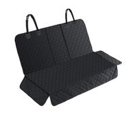 WJDMB Copri Sedile Auto per Kia K2 K3 K4 K5 KX K3S Cross KS3 KX3 KX5 KX7, Resistente Impermeabile Antivegetativa Antiscivolo Coprisedile Posteriore Animali Domestici,Black&A