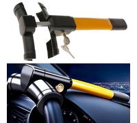 WJDMW Antifurto Auto Bloccasterzo, Compatibile con Skoda KAMIQ, Alta Sicurezza Bloccaggio Resistente Blocca Volante Auto con 2 Chiavi, Type B