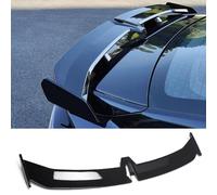 WJDMW Spoiler Posteriore, Compatibile con Chevrolet Aveo LOVA Spark LOVA RV Epica, Spoiler sul Tetto Posteriore Spoiler Posteriore per Auto, B Black