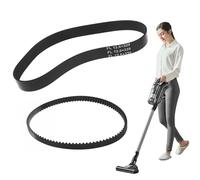 Wjelet 2 cinghie di ricambio per Vax Platinum Power Max Carpet Cleaner ECB1SPV1, cinghia di ricambio 3M-273 e FL12,8 x 339, cinghia di trasmissione dentata (nero)