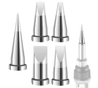 Wjelet 5 punte per saldatura di ricambio LT per Weller WP80 WSP80 WSD81 WS81 WD1000 WD2000 W13338 WSF81D8 WS81D5, manico saldatore LTS LTA LTB LTC LTD