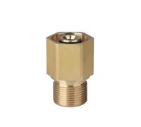 Wjelet Adattatore M22 per Kärcher Easy!Lock TR22 a M22 x 1,5 AG in ottone - Adattatore idropulitrice vecchio a nuovo Kärcher professionale per HD/HDS/ProHD, facile installazione