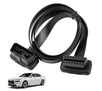 Wjelet Cavo di prolunga OBD2 da 99,1 cm, OBD2 16 pin maschio a femmina, per strumenti diagnostici OBDII, estende l'accesso alle porte OBD difficili da raggiungere in qualsiasi veicolo (1 m)