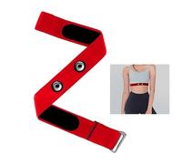 Wjelet Fascia toracica di ricambio per cardiofrequenzimetro, regolabile, compatibile con Garmin, Myzone MZ-1, Polar H10, H9, H7, Wahoo, CooSpo