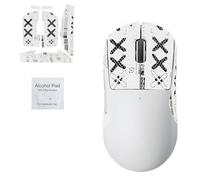 Wjelet Mouse Grip Tape compatibile con Logitech G Pro Wireless X Superlight Gaming Mouse, autoadesivo, senza residui, per massima precisione Gamer Grip e comfort (bianco X)