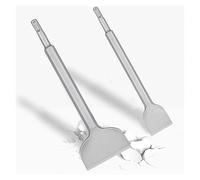 Wjelet Scalpello per piastrelle SDS Plus, infrangibili e durevoli, 280 x 100 mm e 250 x 40 mm, SDS largo per rimuovere efficacemente piastrelle e colla per piastrelle, 2 pezzi