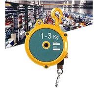 WJFLUCK Bilanciatore a Molla, bilanciatore per Utensili Retrattile con Gancio e Fune Met Metallica da 300 cm con Funzione autobloccante, per Fabbrica e Officina, Riduce l'affaticamento del Personale