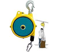 WJFLUCK Bilanciatore a Molla Retrattile, portautensili bilanciatore a Molla Regolabile psili di carico e Scarico, Dispositivo a cricchetto autobloccante, Certificazione CE (Dimensioni: da 9 a 15 kg)