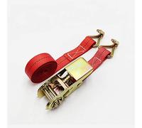 WJFLUCK Cravatta a cricchetto, Cinghie di Ancoraggio a cricchetto per carichi Pesanti, Cinghie di Fissaggio -1500 lb. Tirare - Tenditore in Zinco Placcato in Acciaio - Cinghie di carico per apparecc