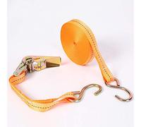 WJFLUCK Cravatta a cricchetto, Cinghie di Ancoraggio a cricchetto per carichi Pesanti, Down Premium - 2 - 1 in di Larghezza -10FT - Forza di Rottura 800 kg - per Il trasport