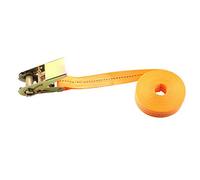 WJFLUCK Cravatta a cricchetto, Cinghie di Ancoraggio a cricchetto per carichi Pesanti, Larghezza 1 Pollice - 10 Piedi - capacità di carico 800 kg - può Essere utilizzata per Legare Biciclette, motoc