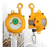 WJFLUCK Portautensili Retrattile per bilanciatore a Molla, bilanciatore a Molla autobloccante, con Gancio e Fune Metallica da 1,5 m bilanciatore Regolabile divaricatore sospeso (Dimensioni : 30-40kg